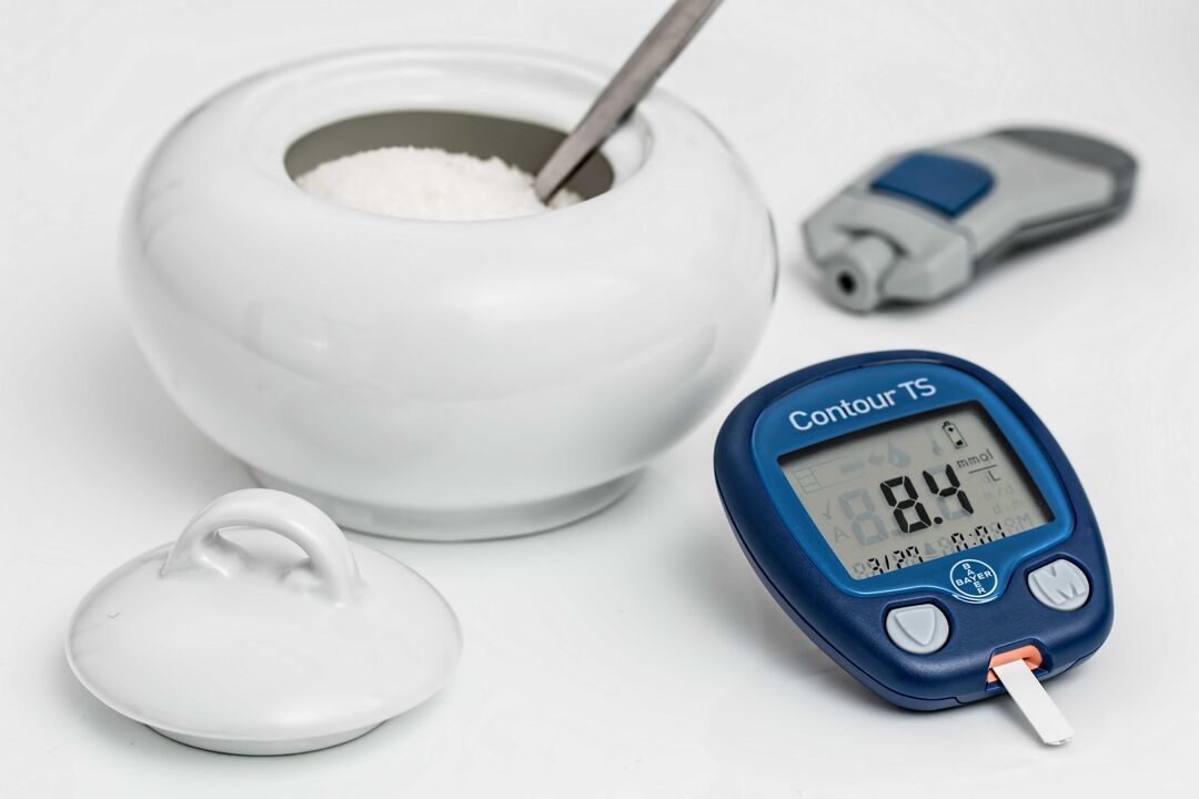 Povečana glukoza v krvi - znak diabetesa mellitusa