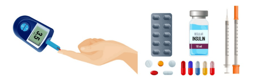 Bolniki s sladkorno boleznijo morajo spremljati raven sladkorja v krvi in ​​jemati potrebna zdravila