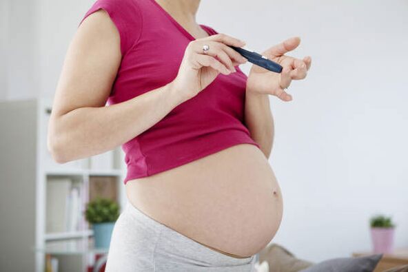 Gestacijski diabetes se pojavi samo med nosečnostjo